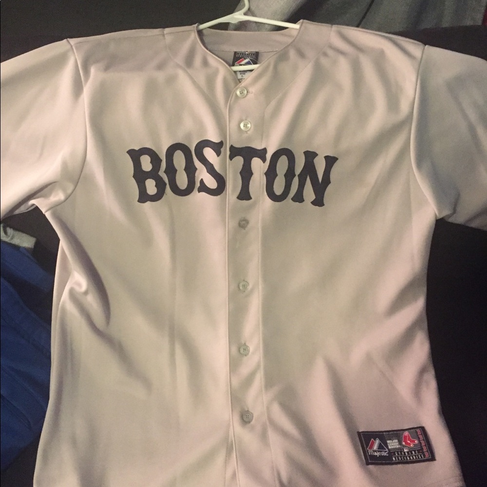 Authentic Majestic Boston Jersey Great Condition